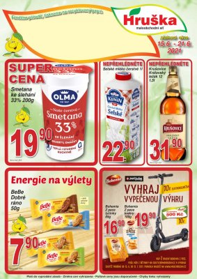 akční leták Hruška 15.6.2021-21.6.2021