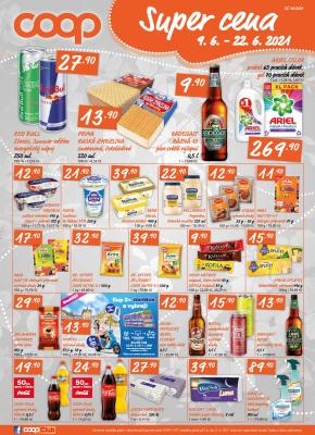 akční leták COOP 16.6.2021-22.6.2021