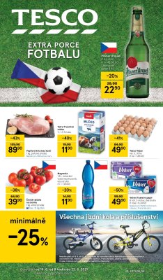 akční leták Tesco 16.6.2021-22.6.2021