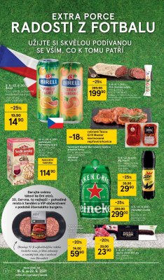 akční leták Tesco 16.6.2021-22.6.2021