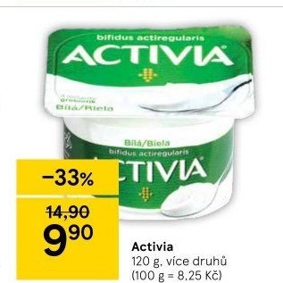 Bílý jogurt Activia Danone