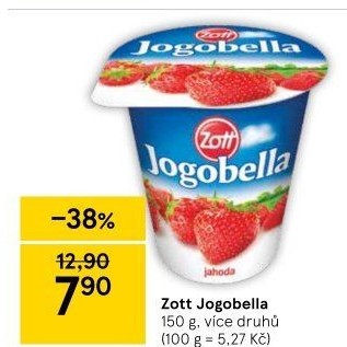 Jogurt Jogobella Zott