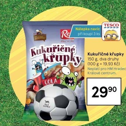 Kukuřičné křupky bez lepku Rej