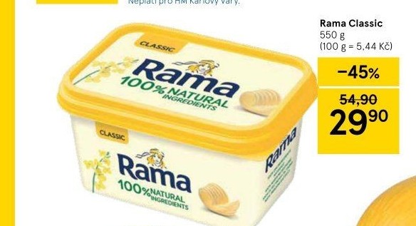 Margarín Classic Rama