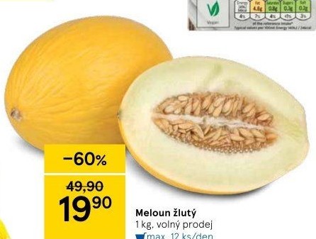 Meloun žlutý