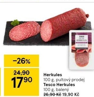 Salám Herkules Tesco