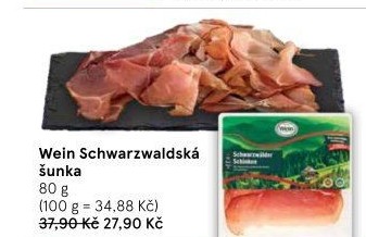 Šunka schwarzwaldská Wein