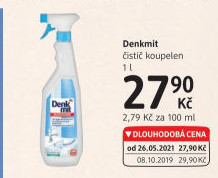Čistič koupelen Denkmit