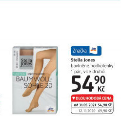 Dámské silonové podkolenky Stella Jones