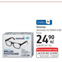 Hadřík na brýle leštící Visiomax