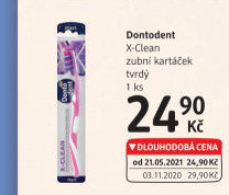 Kartáček na zuby X-Clean Dontodent
