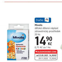 Náplasti dětské Mivolis