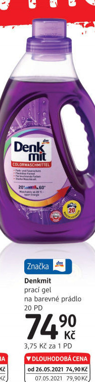Prací gel Denkmit