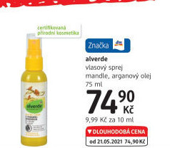 Sprej na vlasy Alverde