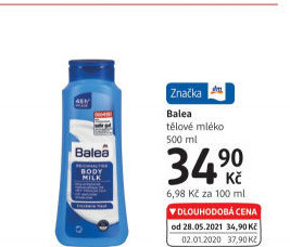 Tělové mléko Balea