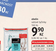 Tyčinky vatové Ebelin