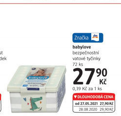 Vatové tyčinky dětské Babylove