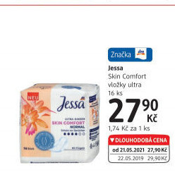 Vložky dámské Ultra Skin Comfort Jessa