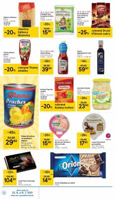 akční leták Tesco 23.6.2021-29.6.2021