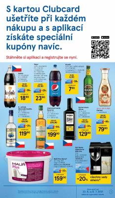 akční leták Tesco 23.6.2021-29.6.2021