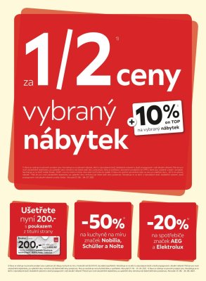 akční leták Kika nábytek 21.6.2021-4.7.2021
