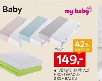 DĚTSKÉ PROSTĚRADLO
