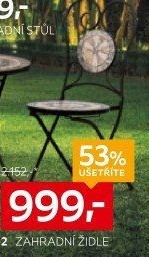 ZAHRADNÍ ŽIDLE