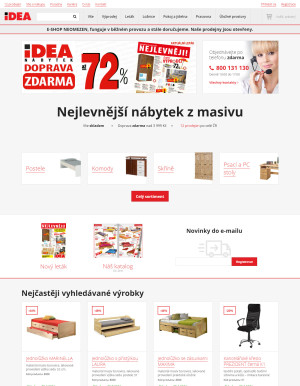 akční leták IDEA nábytek 22.6.2021-28.6.2021