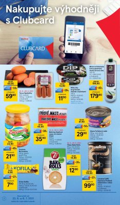 akční leták Tesco 23.6.2021-29.6.2021