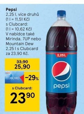 Limonáda Pepsi