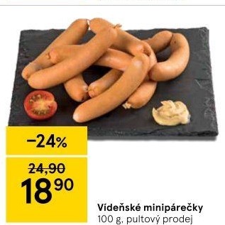 Minipárečky vídeňské