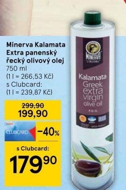 Olivový olej extra panenský Kalamata Minerva