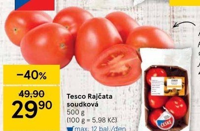 Rajčata soudková Tesco