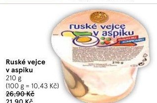 Ruské vejce v aspiku Gurmán klub