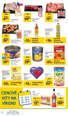 akční leták Tesco 23.6.2021-29.6.2021