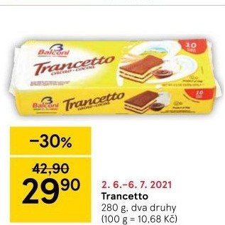 Dezert Trancetto Balconi
