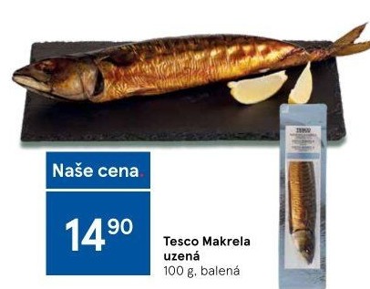 Makrela uzená Tesco