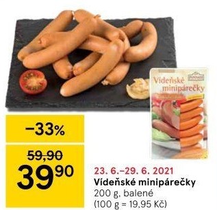 Minipárečky vídeňské Ponnath