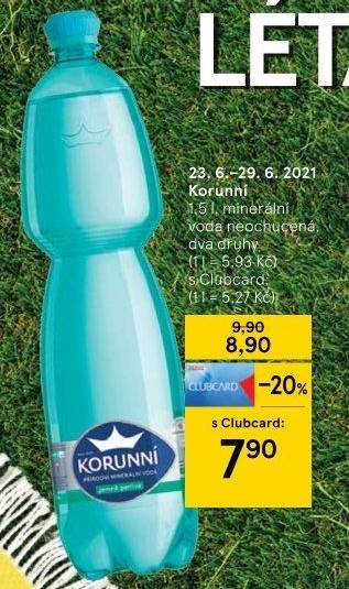 Přírodní voda Korunní
