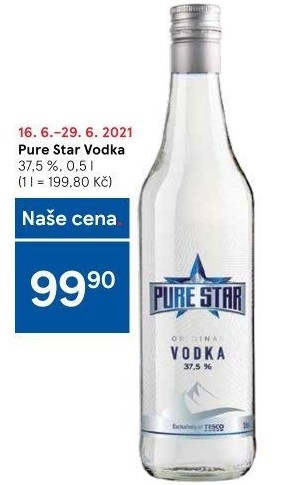 Vodka Pure Star