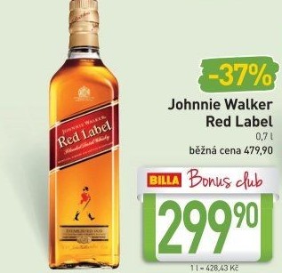 Whisky Red Label Johnnie Walker
