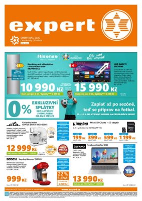 akční leták Expert elektro 17.6.2021-25.6.2021