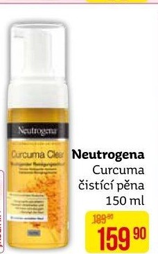 Čisticí pleťová pěna Curcuma Neutrogena