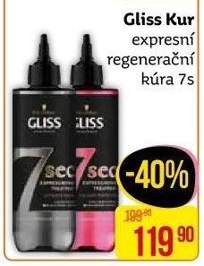 Kúra na vlasy 7 sec Gliss Kur Schwarzkopf