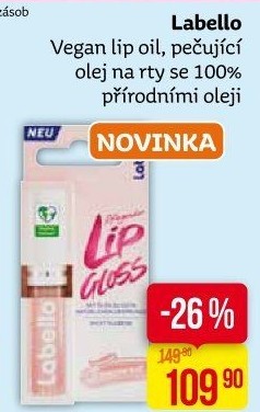 Olej na rty Lip Gloss Labello
