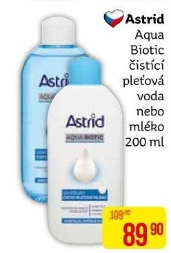 Pleťová voda Aqua Biotic Astrid