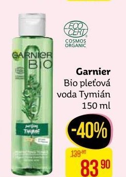 Pleťová voda bio Garnier