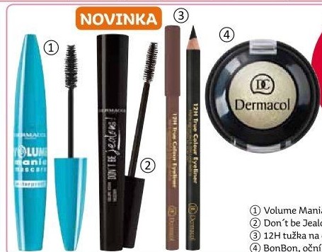 Řasenka voděodolná Volume Mania Dermacol