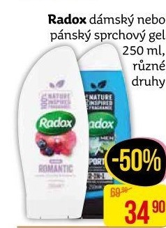 Sprchový gel Radox