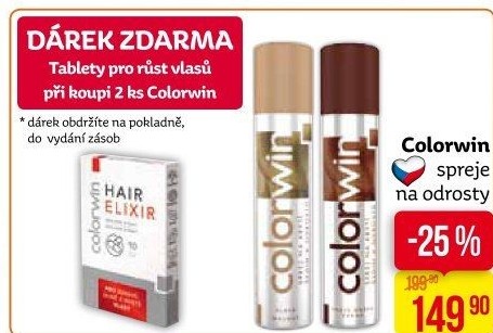 Sprej na odrosty Colorwin